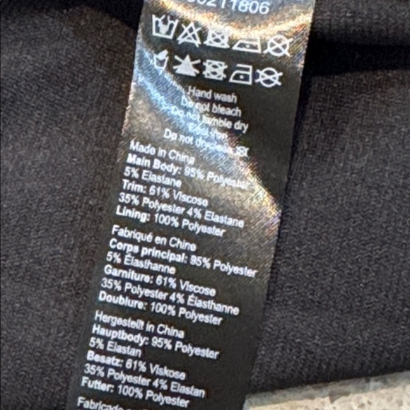 City Chic | Ruched Zip Up Draped Skirt in Black Size M Medium 18 - Picture 12 of 15